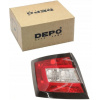 DEPO Zadné svetlo ľavé SKODA FABIA 14- DEPO Zadné svetlo ľavé SKODA FABIA 14-