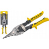 CROWNMAN Nožnice na strihanie oceľového plechu 250mm rovné CrV CROWNMAN Nožnice na strihanie oceľového plechu 250mm rovné CrV