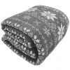 Prikrývka na posteľ - KOC Contrast Polyester 200 x 170 cm biely, odtiene červenej (Vianočná prikrývka Bedspread Polar 170x200 Nordico) Prikrývka na posteľ - KOC Contrast Polyester 200 x 170 cm biely, odtiene červenej (Vianočná prikrývka Bedspread Polar 170x200 Nordico)