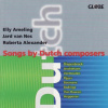 SONGS BY DUTCH COMPOSERS (CD) SONGS BY DUTCH COMPOSERS (CD)