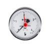 Klum Tlakomer 63 mm, 0 - 4bar, zadný vývod 1/4 Klum Tlakomer 63 mm, 0 - 4bar, zadný vývod 1/4