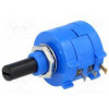 Potenciometer axiálny viacotáčkový 10kΩ 2W ±5% 6,35mm IP40 Potenciometer axiálny viacotáčkový 10kΩ 2W ±5% 6,35mm IP40