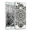 Silikónový obal Huawei P9 – IMD – Mandala – čierna Silikónový obal Huawei P9 – IMD – Mandala – čierna