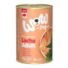 Konzerva pro psy WOW Adult, losos s rajčaty, 400 g Konzerva pro psy WOW Adult, losos s rajčaty, 400 g