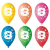 . Balón, 26 cm, číslo: 8 . Balón, 26 cm, číslo: 8