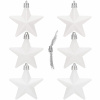 Springos Hviezdy 7cm, sada 6ks, vianočné ozdoby CA1147 Springos Hviezdy 7cm, sada 6ks, vianočné ozdoby CA1147