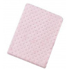 INTERBABY | Deka extra měkká kuličky - ružová INTERBABY | Deka extra měkká kuličky - ružová