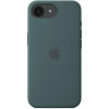 Apple iPhone 16e Silicone Case - Lake Green MD3X4ZM/A Apple iPhone 16e Silicone Case - Lake Green MD3X4ZM/A