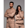 Ombre Classic unisex sweatshirt with round neckline - brown hnedá XL Ombre 5907064506231 Ombre Classic unisex sweatshirt with round neckline - brown hnedá XL Ombre 5907064506231
