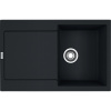 FRANKE Maris MRG 611 Fragranit drez s odkvapávacou plochou, obojstranný, horná montáž, 780 x 500 mm, čierna matná, 114.0637.576 FRANKE Maris MRG 611 Fragranit drez s odkvapávacou plochou, obojstranný, horná montáž, 780 x 500 mm, čierna matná, 114.0637.576