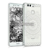 Silikónový obal Huawei P9 – IMD – Aztec Flower – biela Silikónový obal Huawei P9 – IMD – Aztec Flower – biela