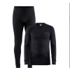 Craft set core dry baselayer, čierna Veľkosť: M Craft set core dry baselayer, čierna Veľkosť: M
