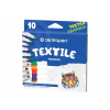Centropen Fixy na textil 10 barev Centropen Fixy na textil 10 barev