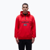 Pánska mikina Napapijri Burgee Half Zip Hooded 2.0 red goji Pánska mikina Napapijri Burgee Half Zip Hooded 2.0 red goji