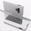 Knižkové puzdro Electroplating Mirror na LG K61 - Strieborná Knižkové puzdro Electroplating Mirror na LG K61 - Strieborná