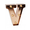 Legami Mini dekoračné svetlo Legami Mini Decorative Light - V - Gold Rose - Letters Legami Mini dekoračné svetlo Legami Mini Decorative Light - V - Gold Rose - Letters