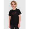 4F detské tričko čierne bavlna, veľkosť 152 4F detské tričko čierne bavlna, veľkosť 152