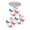 Veľká závesná lampa 3 biely motýľ - môžete LED diódu (Veľká závesná lampa 3 biely motýľ - môžete LED diódu) Veľká závesná lampa 3 biely motýľ - môžete LED diódu (Veľká závesná lampa 3 biely motýľ - môžete LED diódu)
