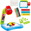 Projektor s tabuľou na kreslenie, fixky, puzzle Projektor s tabuľou na kreslenie, fixky, puzzle