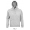 SOL´S STELLAR / Unisex bio raglánová mikina s kapucňou - grey melange XXL SOL´S STELLAR / Unisex bio raglánová mikina s kapucňou - grey melange XXL