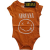 Body Nirvana - White Happy Face, Dieťa,Oranžová,9 - 12 mes. Body Nirvana - White Happy Face, Dieťa,Oranžová,9 - 12 mes.