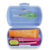 Curaden International AG CURAPROX Travel set modrý (1x zubná kefka, 2x medzizubná kefka CPS, 1x zubná pasta 10 ml) 1x1 set Curaden International AG CURAPROX Travel set modrý (1x zubná kefka, 2x medzizubná kefka CPS, 1x zubná pasta 10 ml) 1x1 set
