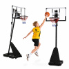 Basketbalový kôš nastaviteľný do 305 cm voľne stojaca doska MOVEPRO obruč Basketbalový kôš nastaviteľný do 305 cm voľne stojaca doska MOVEPRO obruč