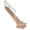 StarWood Schody Lindos Pro dubové pravé 100cm uzavreté dizajn. drev. zábradlie StarWood Schody Lindos Pro dubové pravé 100cm uzavreté dizajn. drev. zábradlie