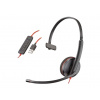 HP Poly POLY Blackwire C3210 Slúchadlá s mikrofónom Kábel Pres hlavu Kancelária / call centrum USB Typ-A Čierna (209744-201) HP Poly POLY Blackwire C3210 Slúchadlá s mikrofónom Kábel Pres hlavu Kancelária / call centrum USB Typ-A Čierna (209744-201)