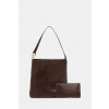 Kožená kabelka Sessun 25102025 hnedá ONE SIZE Kožená kabelka Sessun 25102025 hnedá ONE SIZE