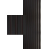 Archo - Akustický panel Universal Line Čierna na čierne HDF 800 x 400 x 21 mm Archo - Akustický panel Universal Line Čierna na čierne HDF 800 x 400 x 21 mm