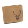Kožená peňaženka TETRAO jeleň hlava ležatá Kožená peňaženka TETRAO jeleň hlava ležatá