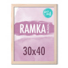 RÁM 30X40 RÁM NA FOTKY 30x40 DREVENÝ rámček foto borovica surová RÁM 30X40 RÁM NA FOTKY 30x40 DREVENÝ rámček foto borovica surová