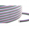 MComp LED Päťžilový medený RGBW kábel 5x0,22mm, MCLED000327/ Dĺžka: 5m MComp LED Päťžilový medený RGBW kábel 5x0,22mm, MCLED000327/ Dĺžka: 5m