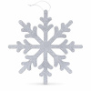 DECOLED Vianočná ozdoba snehová vločka IV, priemer 80 cm, strieborná, preglejka, vonkajšia DECOLED Vianočná ozdoba snehová vločka IV, priemer 80 cm, strieborná, preglejka, vonkajšia
