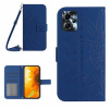 Peňaženkové kožené puzdro Sun Flower na Motorola Moto G13 / G23 / G53 5G - Tmavo Modrá Peňaženkové kožené puzdro Sun Flower na Motorola Moto G13 / G23 / G53 5G - Tmavo Modrá