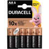 Alkalické batérie Duracell Basic, 6 ks (AA) Alkalické batérie Duracell Basic, 6 ks (AA)
