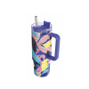 Quokka Nerezový termohrnček so slamkou Vibe Midnight Forest 880 ml Quokka Nerezový termohrnček so slamkou Vibe Midnight Forest 880 ml