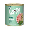 Konzerva pro psy WOW Adult, krocan s cuketou, 800 g Konzerva pro psy WOW Adult, krocan s cuketou, 800 g