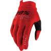 100% ITRACK Gloves Red - L