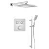 Sapho SMART SELECT sprchový set s termostatickou batériou, 2 výstupy, posuvný držiak sprchy, chróm RP042-02 Sapho SMART SELECT sprchový set s termostatickou batériou, 2 výstupy, posuvný držiak sprchy, chróm RP042-02