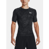 Under Armour Pánske tričko UA HG Armour Comp Print SS Čierna LG Under Armour Pánske tričko UA HG Armour Comp Print SS Čierna LG