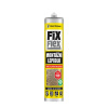 Montážne lepidlo FIX FLEX 280 ml kartuša biela Montážne lepidlo FIX FLEX 280 ml kartuša biela
