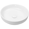 Oltens Fossa umývadlo 40x40 cm okrúhly pultové umývadlo biela 40302000 Oltens Fossa umývadlo 40x40 cm okrúhly pultové umývadlo biela 40302000