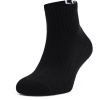Ponožky Under Armour Core QTR 3PK-BLK XL Ponožky Under Armour Core QTR 3PK-BLK XL