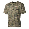 Tričko US s krátkym rukávom MFH Multicam XXL Tričko US s krátkym rukávom MFH Multicam XXL