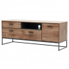TV stolík MANHATTAN dub havelland cognac/grafit, šírka 156 cm TV stolík MANHATTAN dub havelland cognac/grafit, šírka 156 cm