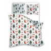 Posteľná Bielizeň bavlnená vianočná 200x220 scandic 078 perníčky Posteľná Bielizeň bavlnená vianočná 200x220 scandic 078 perníčky