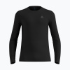 Pánske termo tričko longsleeve ODLO Fundamentals Active Warm Bl Top Crew Neck black Pánske termo tričko longsleeve ODLO Fundamentals Active Warm Bl Top Crew Neck black