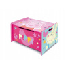Detský drevený nábytok 2v1 PEPPA PIG Lavica / Box na hračky, PP13985 Detský drevený nábytok 2v1 PEPPA PIG Lavica / Box na hračky, PP13985